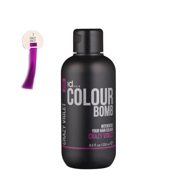 Tratament de colorare IdHAIR Colour Bomb - 788 Crazy Violet, 250ml