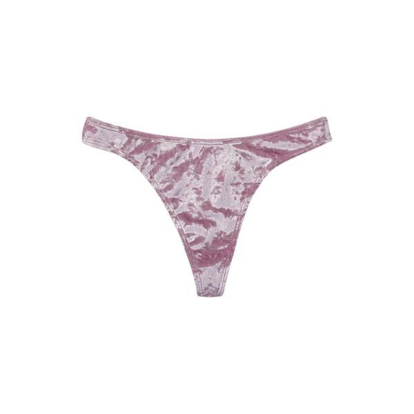 Chilot tanga victoria's secret, velvet thong, lila, s intl