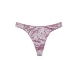 Chilot tanga Victoria's Secret, Velvet Thong, Lila, S Intl