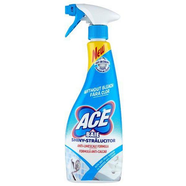 Spray de Curatare fara Clor pentru Baie – ACE Baie Shiny Without Bleach, 500 ml