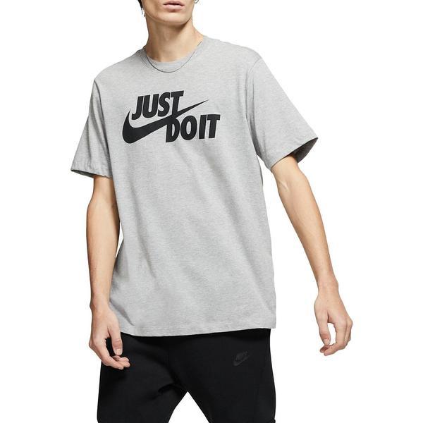 Tricou barbati nike just do it ar5006-063, l, gri