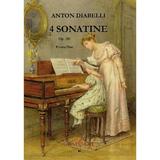 4 sonatine opus 151 pentru pian - Anton Diabelli, editura Grafoart
