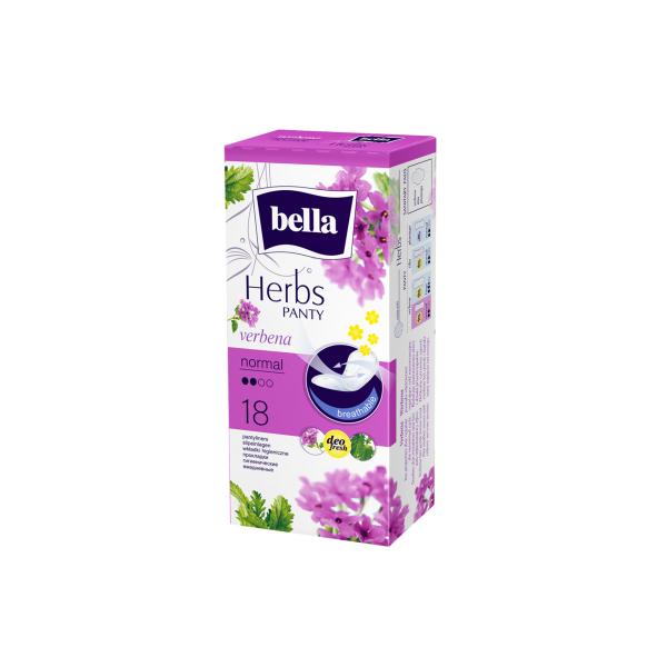 Absorbante Zilnice cu Extract de Verbina – Bella Herbs Panty Verbena, 18 buc