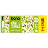 Hartie Igienica cu Parfum de Musetel 3 Straturi Bono, 8 role+2 Gratis