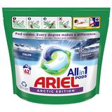 Detergent Capsule pentru Rufe Colorate - Ariel All in 1 Pods Color Arctic Edition, 62 buc
