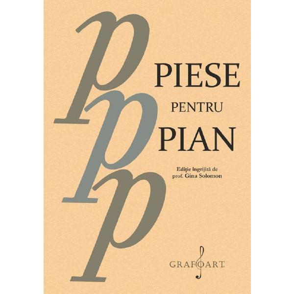 Piese pentru pian, editura grafoart