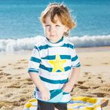 Tricou cu protecție solară Sea World Colors talia 2 - Eurekakids