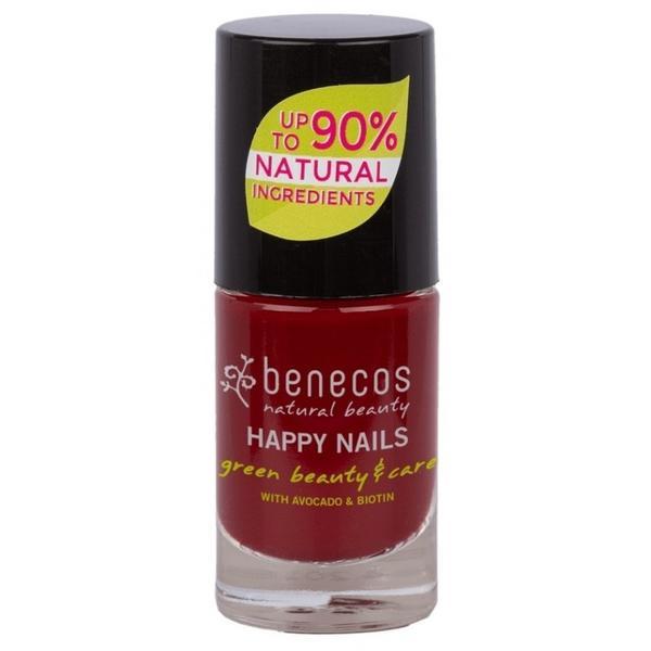 Lac de unghii cherry red, benecos, 5 ml