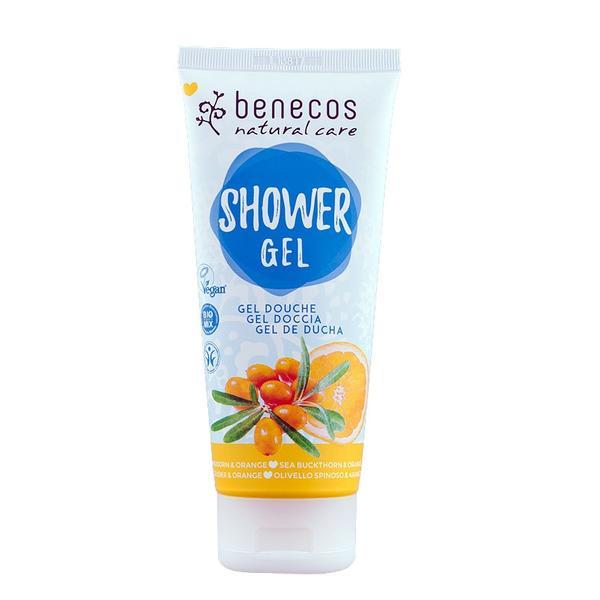 Gel de dus catina si portocale, benecos, 200 ml