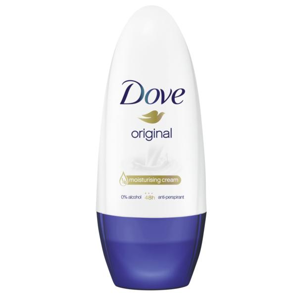 Deodorant Roll-On Antiperspirant Original – Dove Original, 50 ml Antiperspirant imagine 2022