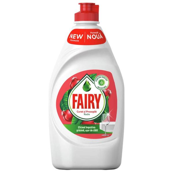 Detergent de Vase cu Aroma de Rodie si Portocala - Fairy Pomegranate & Red Orange, 400 ml