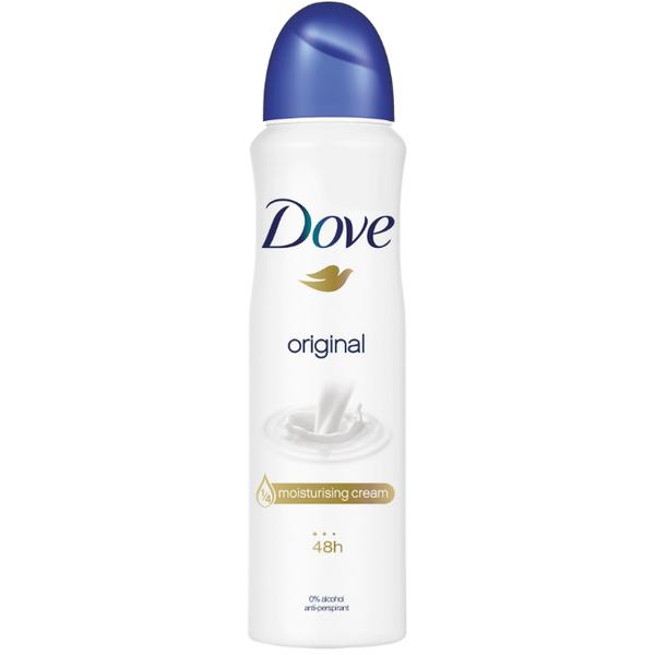 Deodorant Spray Original – Dove Original, 150 ml esteto