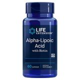 Supliment Alimentar Alpha-Lipoic Acid with Biotin Life Extension, 60capsule