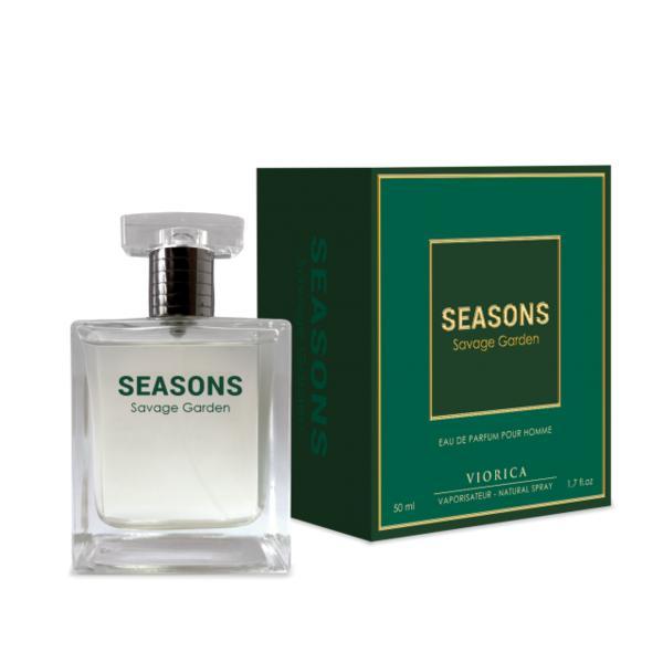 Apa de parfum pentru barbati Seasons Savage Garden, 50 ml esteto