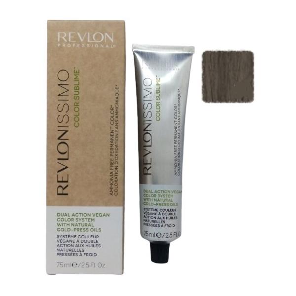 Vopsea Vegana Demi-permanenta – Revlon Professional Color Sublime by Revlonissimo Ammonia Free Permanent Color, nuanta 5.1 Light Ash Brown, 75 ml 5.1 imagine 2022