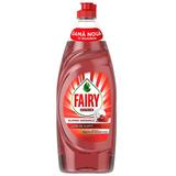 Detergent de Vase cu Aroma de Fructe de Padure Rosii - Fairy Extra+ Aroma de Fructe de Padure Rosii, 650 ml