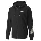 Hanorac barbati Puma Power Full-Zip 84737901, L, Negru