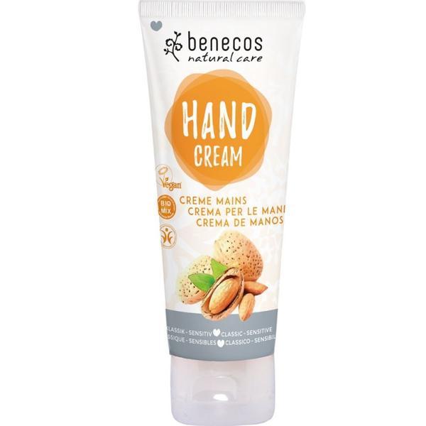 Crema de maini Classic Sensitive, Benecos, 75 ml Benecos imagine 2022