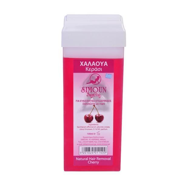 Roll on ceara naturala de zahar pt epilat - aroma cirese, simoun, 100g