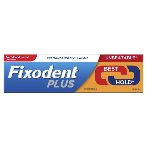 Crema Adeziva pentru Proteza Dentara - Fixodent Plus Best Hold, 40 g
