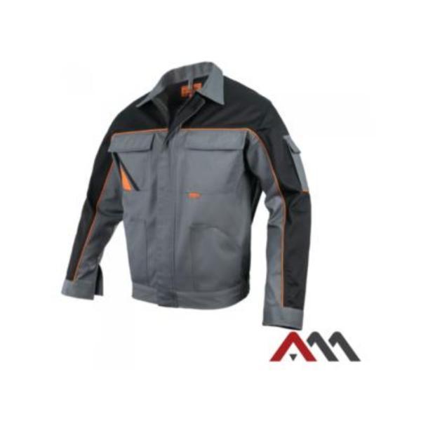  geaca de lucru profesionala artmas, culoarea gri, mărimea 48