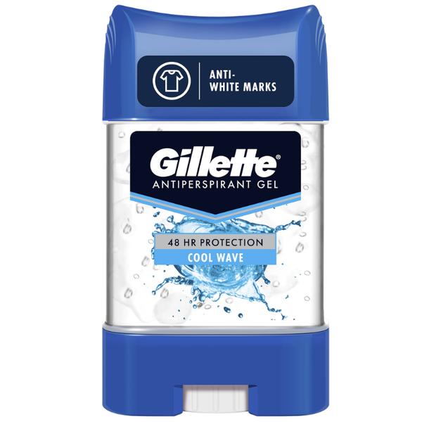 Deodorant Gel Antiperspirant Revigorant - Gillette Antiperspirant Gel Cool Wave, 70 ml