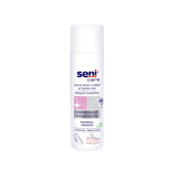 Spuma pentru Curatare si Ingrijire Corp cu Pantenol si Sinodor – Seni Care Pantenol Sinodor, 500 ml