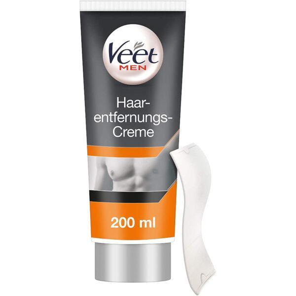 Crema depilatoare Veet Men, epilare rapida si eficienta pentru barbati, 200ml esteto
