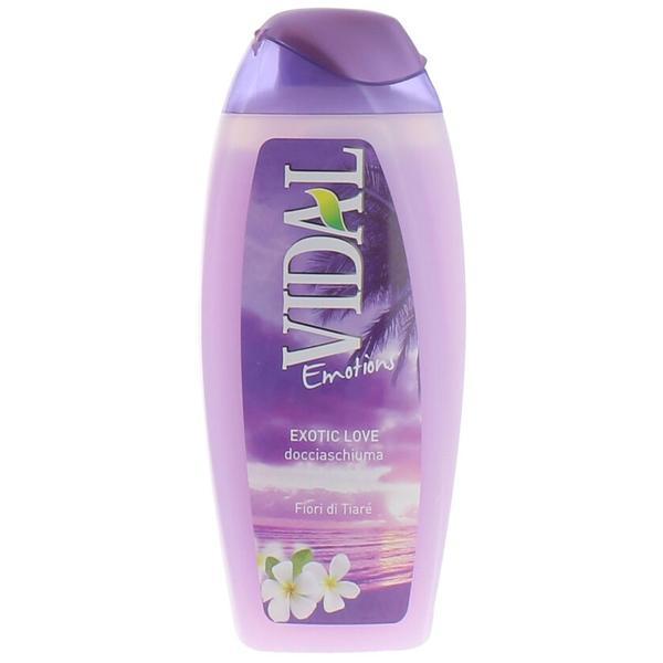 Gel de dus vidal, flori de tiara, 250 ml