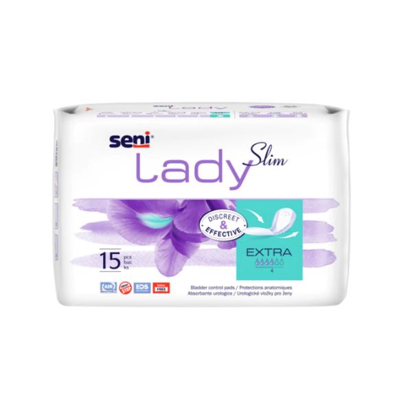 Absorbante Urologice pentru Incontinenta Urinara Femei – Seni Lady Slim Extra, 15 buc