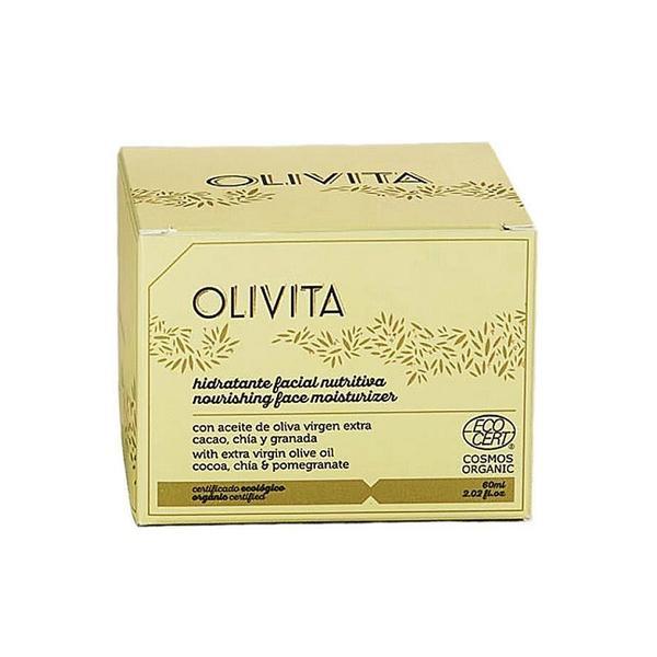 Crema pentru fata hranitoare, gama Olivita, 60ml, certificare Ecocert Cosmos Organic, La Chinata esteto.ro