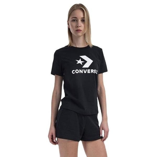 Tricou femei converse star chevron 10018569-535, l, roz