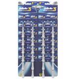 Aparat de Ras Simplu cu 3 Lame - Gillette Blue 3 Simple, 24 buc