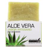 Sapun artizanal dermatocosmetic cu Aloe Vera Bio din Insulele Canare GeodermAloe, 100 g, GeodermAloe