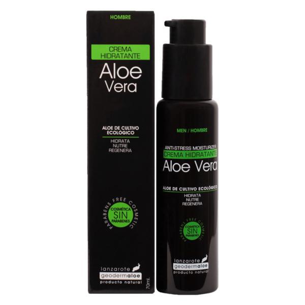 Crema hidratanta si anti-oboseala cu Aloe Vera pentru barbati, 200ml, GeodermAloe 200ml imagine 2022