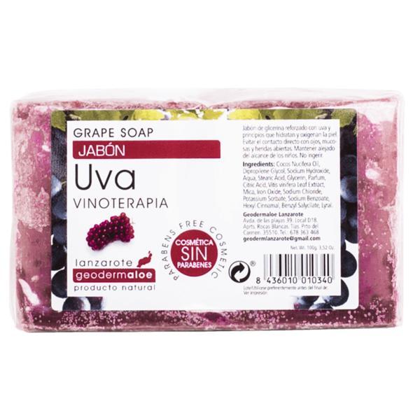 Sapun din struguri dermatocosmetic, vinoterapie GeodermAloe, 100 g, GeodermAloe 100 imagine 2022
