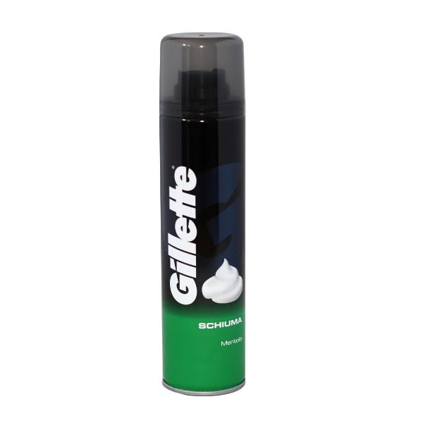 Spuma de ras cu extract de menta - gillette schiuma mentolo, 300 ml