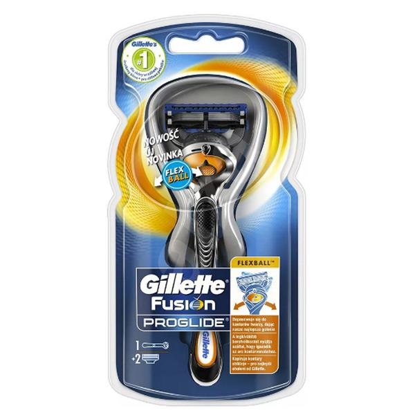 Aparat de ras manual + 2 rezerve - gillette fusion proglide flexball, 1 buc