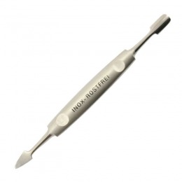Chiureta profesionala cu 2 capete - prima double-headed curette for manicure and pedicure