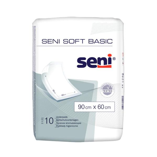Aleze de Protectie – Seni Soft Basic 90x60cm, 10 buc