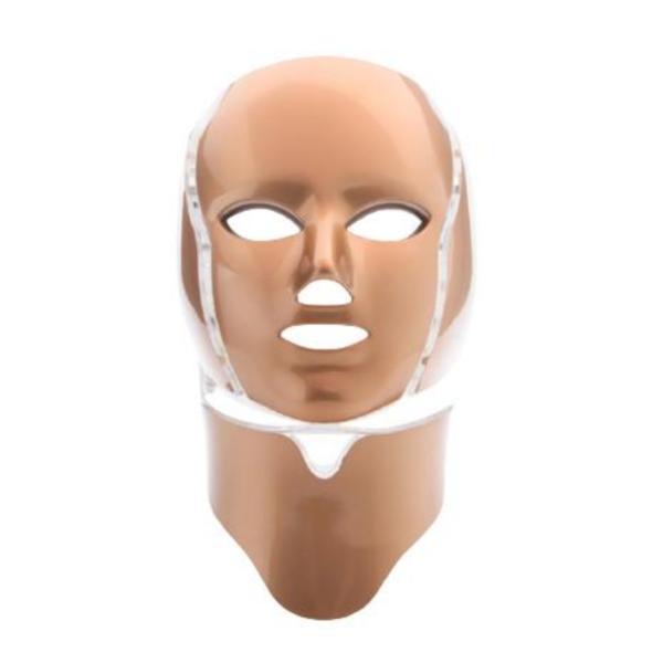 Masca Faciala cu Led, Tratament Curent Galvanic pentru Ten, Acnee, Pete, Riduri, Ingrijire si Intretinerea Pielii pentru Fata si Gat, Ava Senses Acnee imagine pret reduceri