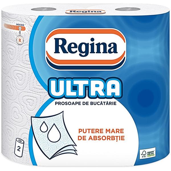 Prosop de bucatarie 3 straturi - regina ultra, 2 role