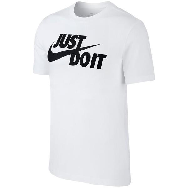 Tricou barbati nike just do it swoosh ar5006-100, xxl, alb