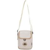 Borseta unisex Converse Crossbody 2 Premium Chuck Patch 10022999-247, Marime universala, Bej