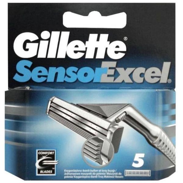 Rezerve Aparat de Ras Gillette Sensor Exel – Gillette Sensor Exel, 5 buc
