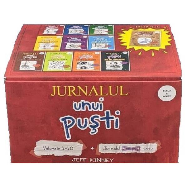 Scump/De Lux Grupul Editorial Art Jurnalul unui pusti, volumele 1-10…