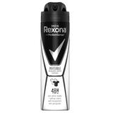 Deodorant Antiperspirant Spray pentru Barbati - Rexona Men MotionSense Invisible Black&White 48h, 150ml