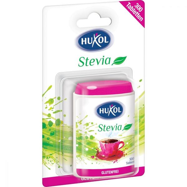 Indulcitor Natural Stevia 300 Tablete - Huxol Stevia, 15g