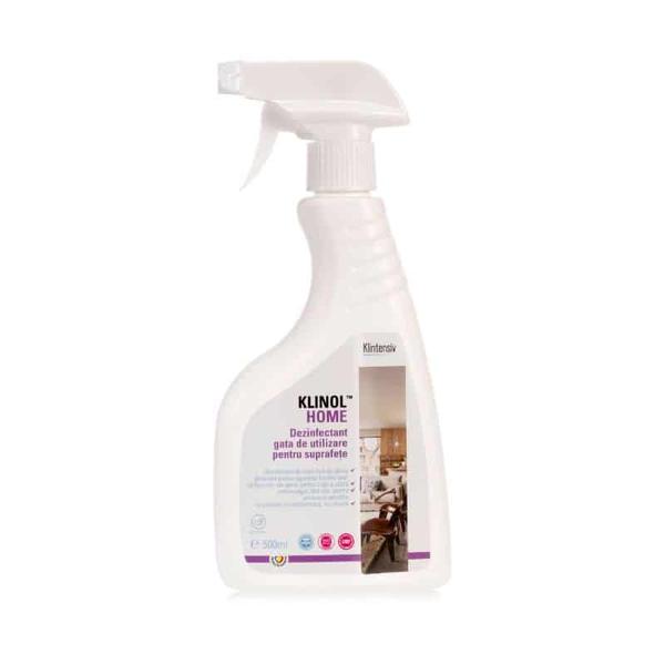 Dezinfectant Gata de Utilizare pentru Suprafete - Klintensiv Klinol Home, 500 ml