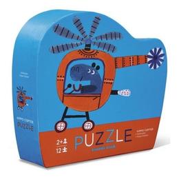 Puzzle Hipocopterul în Cutie cu Formă Originală - Crocodile Creek